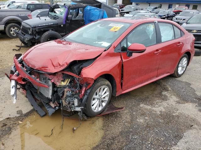 TOYOTA COROLLA LE 2020 with VIN 5YFHPRAEXLP027729 - Photo from auction