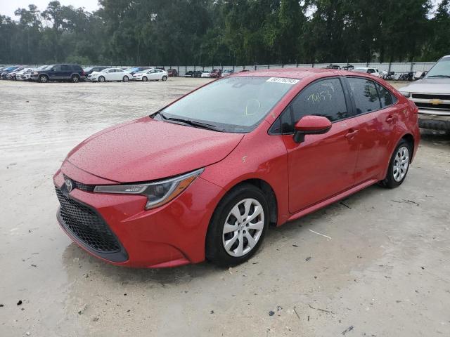 TOYOTA COROLLA LE 2021 with VIN JTDEPMAE2MJ188989 - Photo from auction