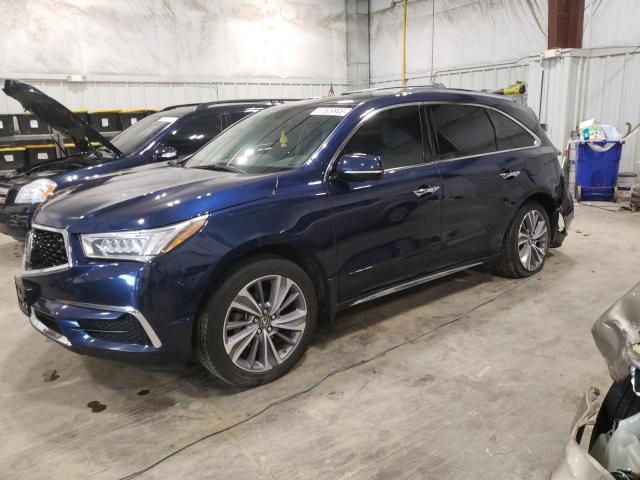 ACURA MDX TECHNO 2017 with VIN 5J8YD4H57HL000278 - Photo from auction
