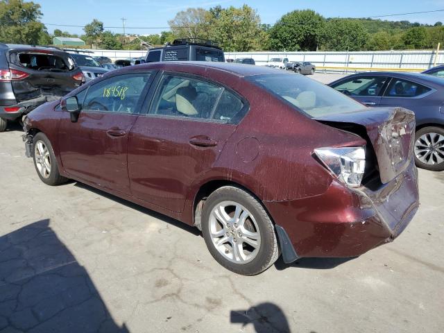 Photo 2 from auction – 2012 HONDA CIVIC LX with VIN JHMFB2F52CS005338