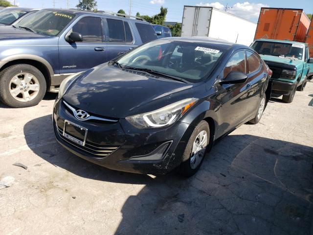 HYUNDAI ELANTRA SE 2016 with VIN 5NPDH4AE2GH668522 - Photo from auction
