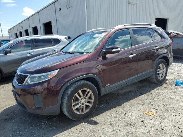 KIA SORENTO LX 2015 with VIN 5XYKTDA71FG634679 - Photo from auction