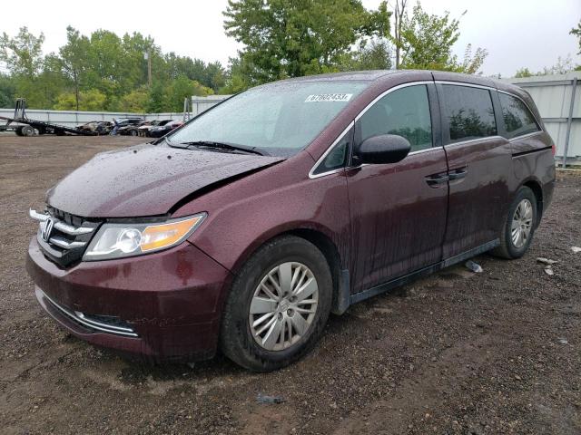 HONDA ODYSSEY 2014 with VIN 5FNRL5H29EB038871 - Photo from auction