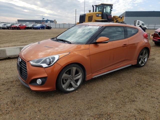 HYUNDAI VELOSTER T 2013 with VIN KMHTC6AE9DU135439 - Photo from auction