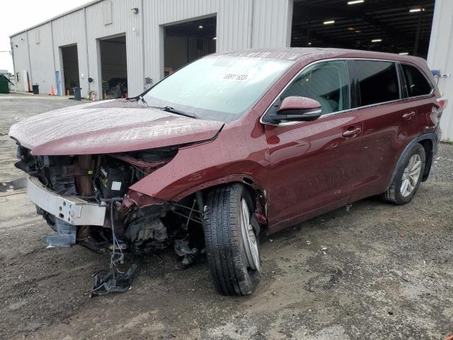 TOYOTA HIGHLANDER 2014 with VIN 5TDBKRFH6ES043511 - Photo from auction
