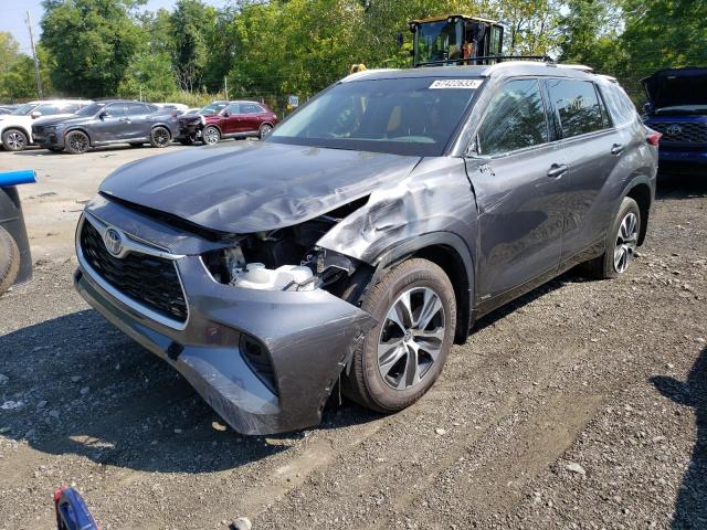 TOYOTA HIGHLANDER 2022 with VIN 5TDGBRCH0NS549815 - Photo from auction