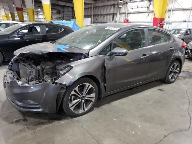 KIA FORTE EX 2014 with VIN KNAFZ4A87E5111731 - Photo from auction