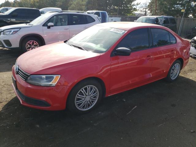 VOLKSWAGEN JETTA BASE 2012 with VIN 3VW2K7AJ1CM392133 - Photo from auction