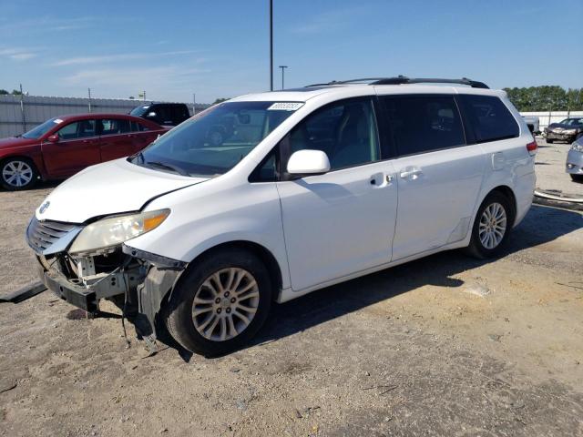 TOYOTA SIENNA XLE 2012 with VIN 5TDYK3DC7CS227657 - Photo from auction