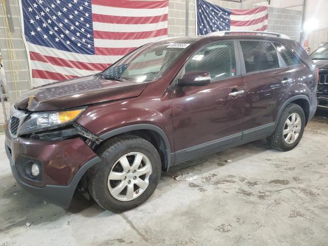 KIA SORENTO BA 2011 with VIN 5XYKT4A11BG032645 - Photo from auction