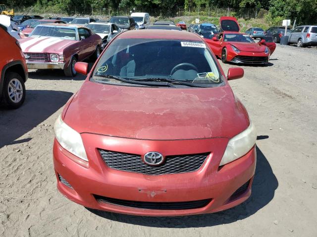 Photo 5 from auction – 2009 TOYOTA COROLLA BA with VIN JTDBL40E599059184