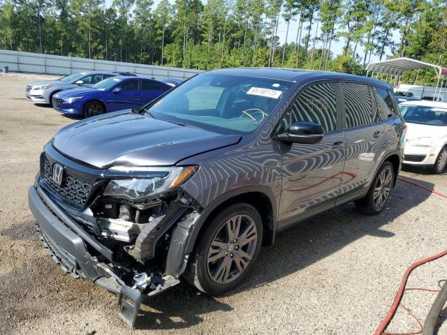 HONDA PASSPORT E 2021 with VIN 5FNYF7H55MB012632 - Photo from auction