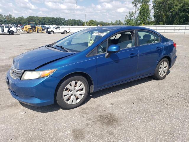 HONDA CIVIC LX 2012 with VIN 19XFB2F55CE018153 - Photo from auction