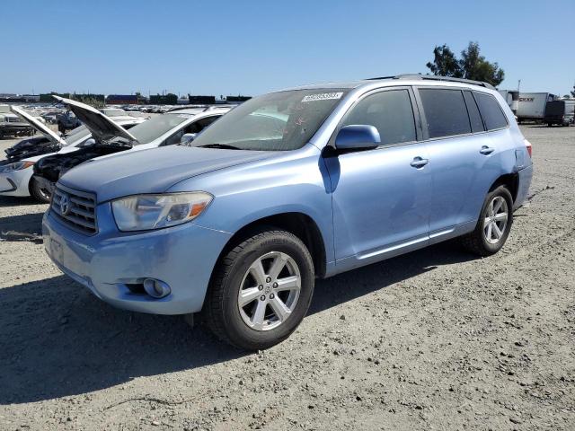 TOYOTA HIGHLANDER 2010 with VIN 5TDJK3EH3AS032700 - Photo from auction