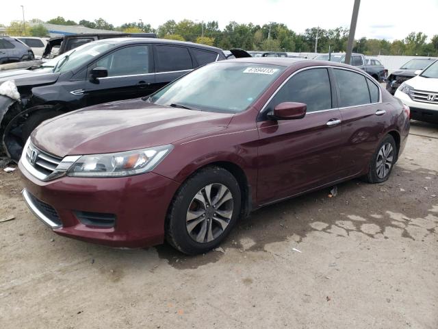 HONDA ACCORD LX 2013 with VIN 1HGCR2F31DA047720 - Photo from auction