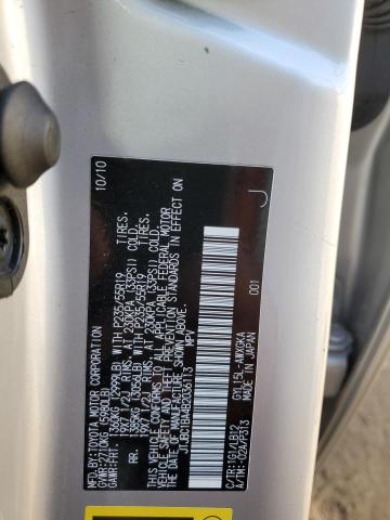 Photo 14 from auction – 2011 LEXUS RX 450 with VIN JTJBC1BA4B2036113