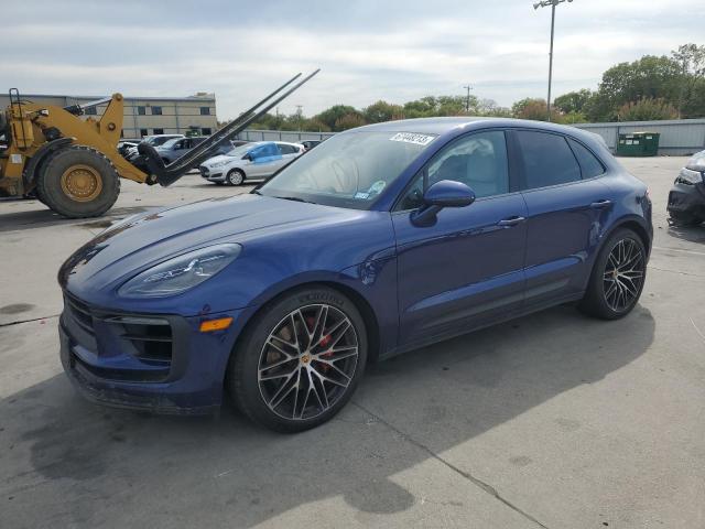 PORSCHE MACAN S 2022 with VIN WP1AG2A55NLB20306 - Photo from auction