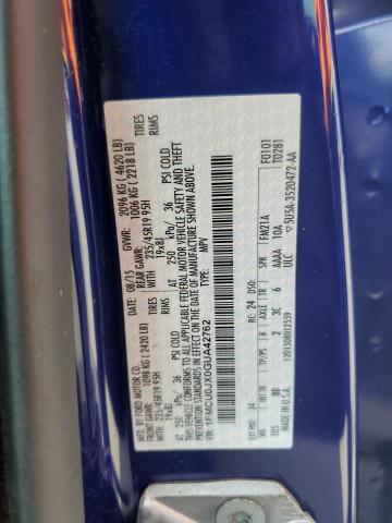 Photo 14 from auction – 2016 FORD ESCAPE TIT with VIN 1FMCU0JX0GUA42762