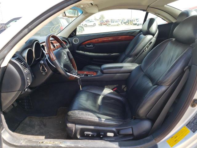 Photo 7 from auction – 2002 LEXUS SC 430 with VIN JTHFN48Y320019690