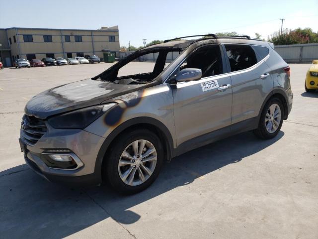 HYUNDAI SANTA FE S 2017 with VIN 5NMZU4LAXHH041741 - Photo from auction