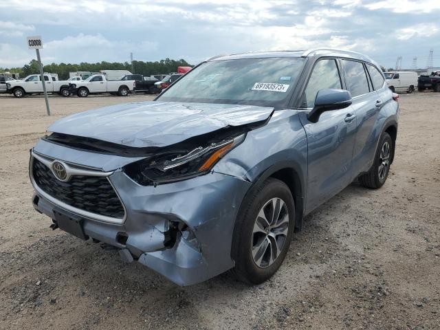 Photo 1 from auction – 2021 TOYOTA HIGHLANDER with VIN 5TDGZRAH6MS037473
