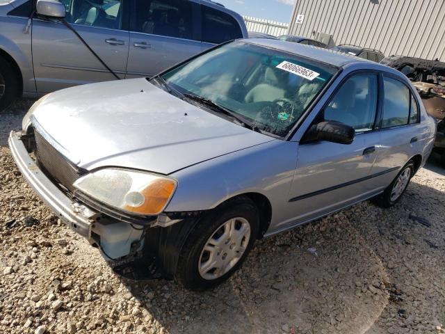 HONDA CIVIC DX 2001 with VIN 2HGES16241H537290 - Photo from auction