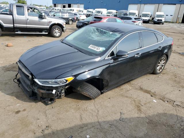 FORD FUSION SE 2017 with VIN 3FA6P0HD9HR334302 - Photo from auction