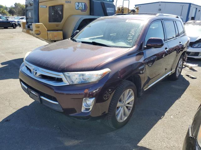 TOYOTA HIGHLANDER 2013 with VIN JTEDC3EH5D2014975 - Photo from auction