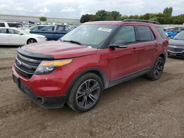 Photo 1 from auction – 2015 FORD EXPLORER S with VIN 1FM5K8GTXFGA26177