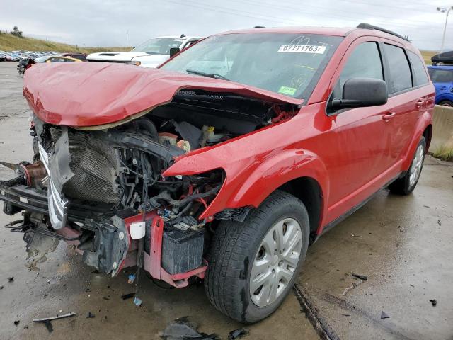 DODGE JOURNEY SE 2017 with VIN 3C4PDCAB6HT559278 - Photo from auction