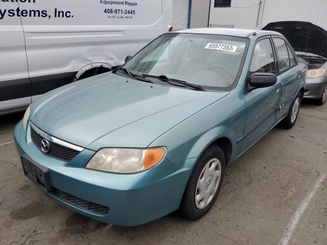 MAZDA PROTEGE DX 2001 with VIN JM1BJ222510456092 - Photo from auction