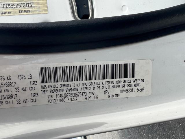 Photo 10 from auction – 2014 JEEP COMPASS LA with VIN 1C4NJDEB5ED575473