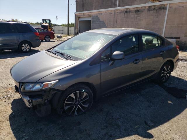 HONDA CIVIC EXL 2013 with VIN 19XFB2F93DE218632 - Photo from auction