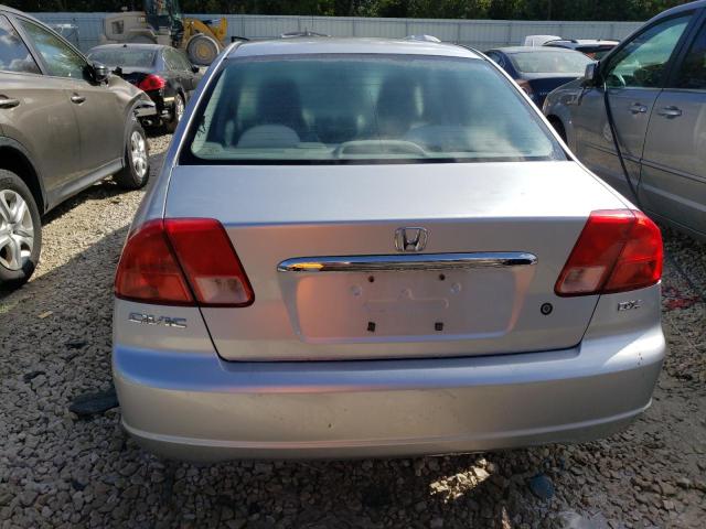 Photo 6 from auction – 2001 HONDA CIVIC DX with VIN 2HGES16241H537290