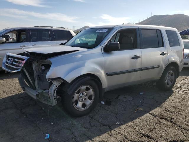HONDA PILOT LX 2013 with VIN 5FNYF3H23DB006973 - Photo from auction