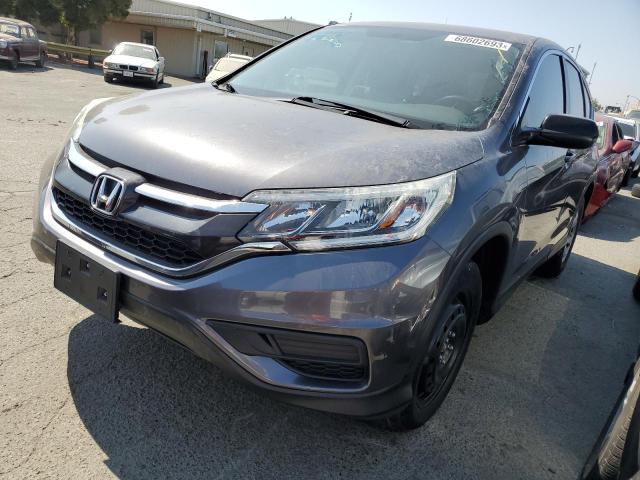 HONDA CR-V LX 2015 with VIN 3CZRM3H38FG706837 - Photo from auction
