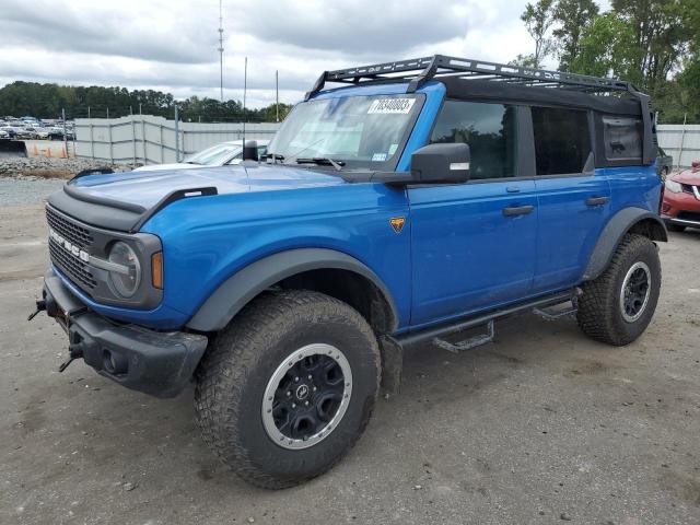 FORD BRONCO BAS 2022 with VIN 1FMEE5DP7NLA93371 - Photo from auction