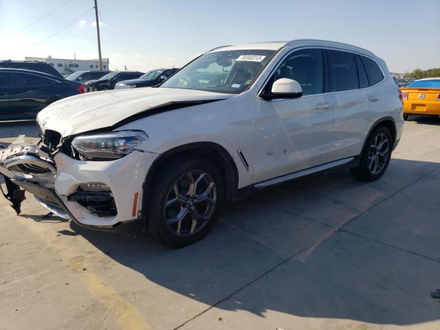 BMW X3 SDRIVE3 2020 with VIN 5UXTY3C09LLU70970 - Photo from auction