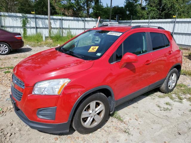 CHEVROLET TRAX 1LT 2016 with VIN KL7CJLSB3GB562433 - Photo from auction