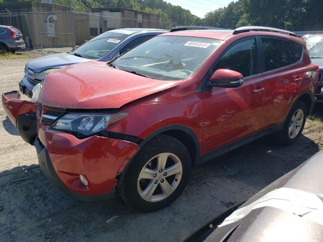 TOYOTA RAV4 XLE 2014 with VIN JTMRFREV5ED091166 - Photo from auction