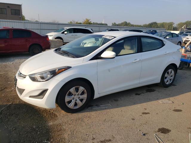 HYUNDAI ELANTRA SE 2016 with VIN 5NPDH4AEXGH746254 - Photo from auction