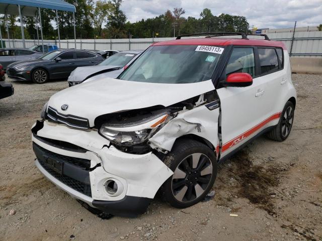 KIA SOUL + 2017 with VIN KNDJP3A54H7445808 - Photo from auction