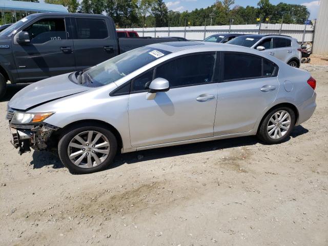 HONDA CIVIC EX 2012 with VIN 2HGFB2F88CH511700 - Photo from auction