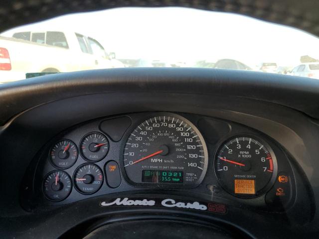 Photo 9 from auction – 2001 CHEVROLET MONTE CARL with VIN 2G1WX15K619359553