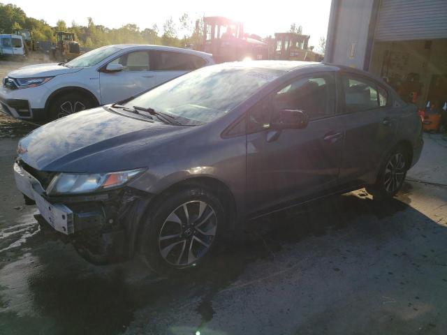 HONDA CIVIC EX 2014 with VIN 19XFB2F81EE245160 - Photo from auction