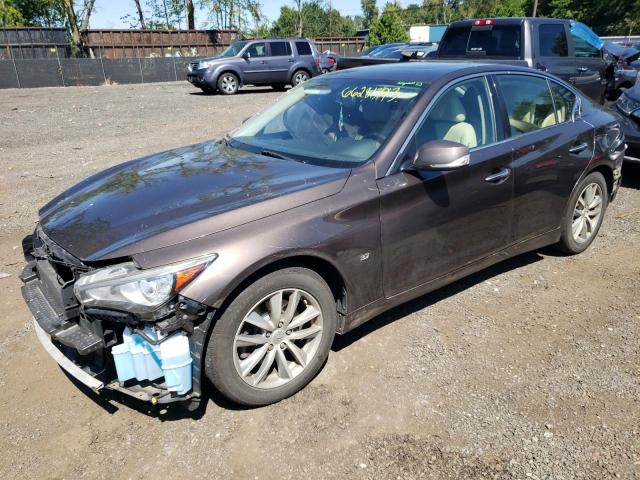 Photo 1 from auction – 2015 INFINITI Q50 BASE with VIN JN1BV7AR2FM395464