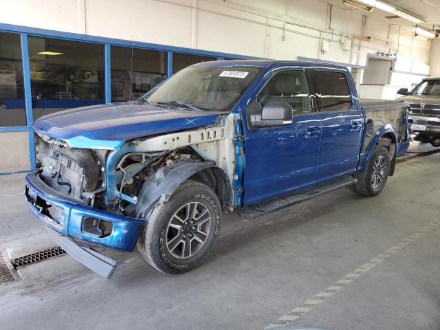 FORD F150 SUPER 2017 with VIN 1FTEW1EF7HKE00645 - Photo from auction