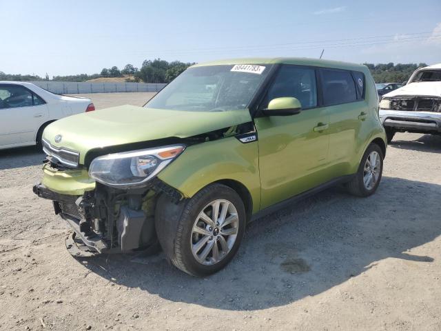 KIA SOUL + 2018 with VIN KNDJP3A57J7891392 - Photo from auction