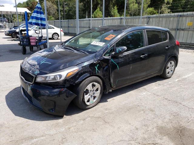 KIA FORTE LX 2018 with VIN KNAFK5A81J5773101 - Photo from auction