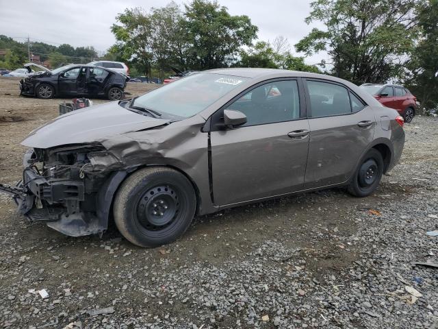 TOYOTA COROLLA L 2018 with VIN 2T1BURHE3JC033499 - Photo from auction